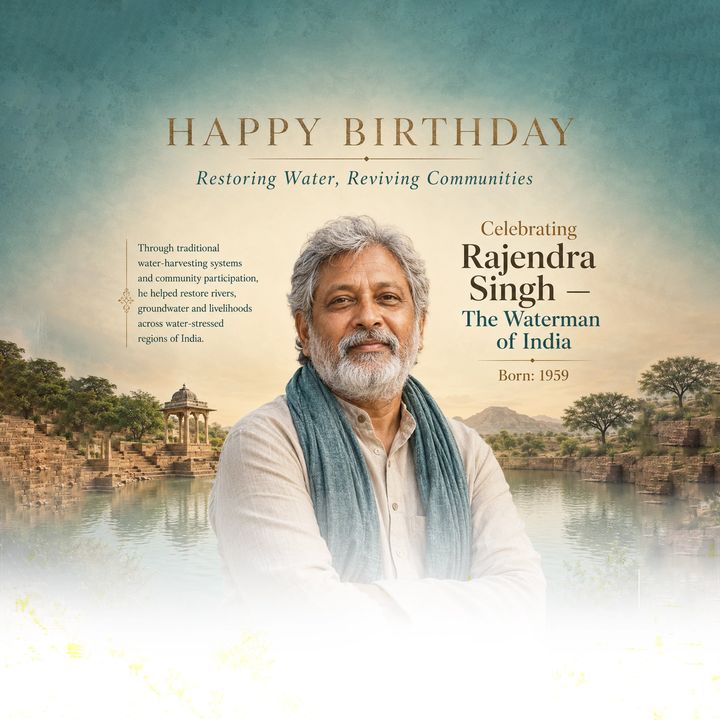 Rajendra Singh 1 poster design