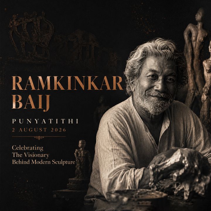 Ramkinkkar Baij Punyatithi 2 poster design