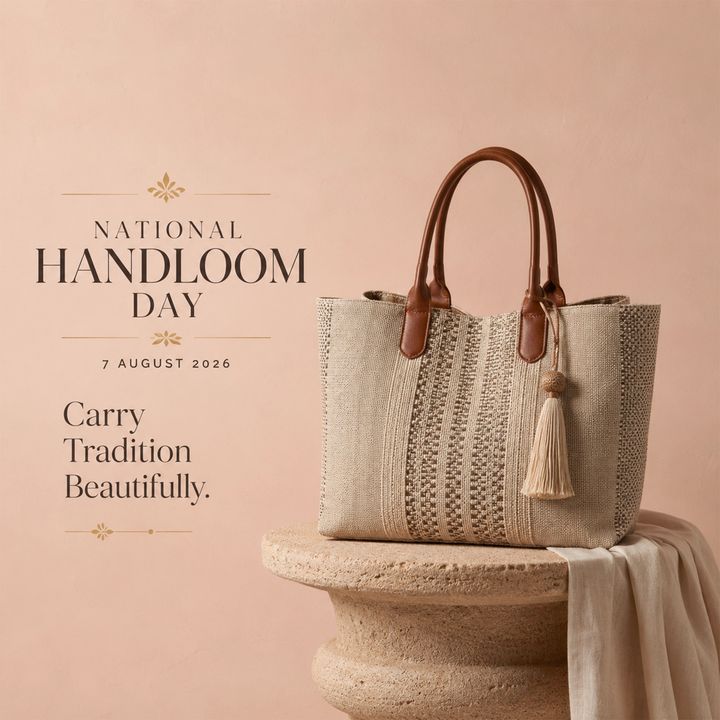 National Handloom Day 1 poster design