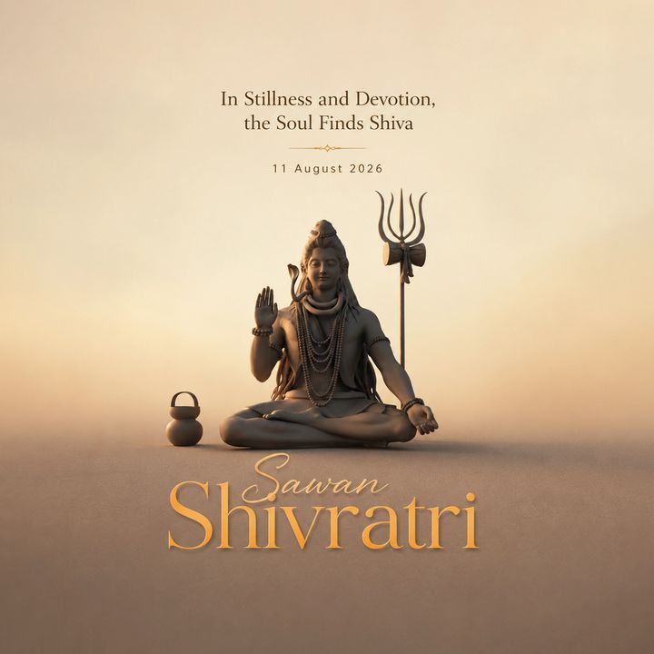 Sawan Shivratri 1 poster design