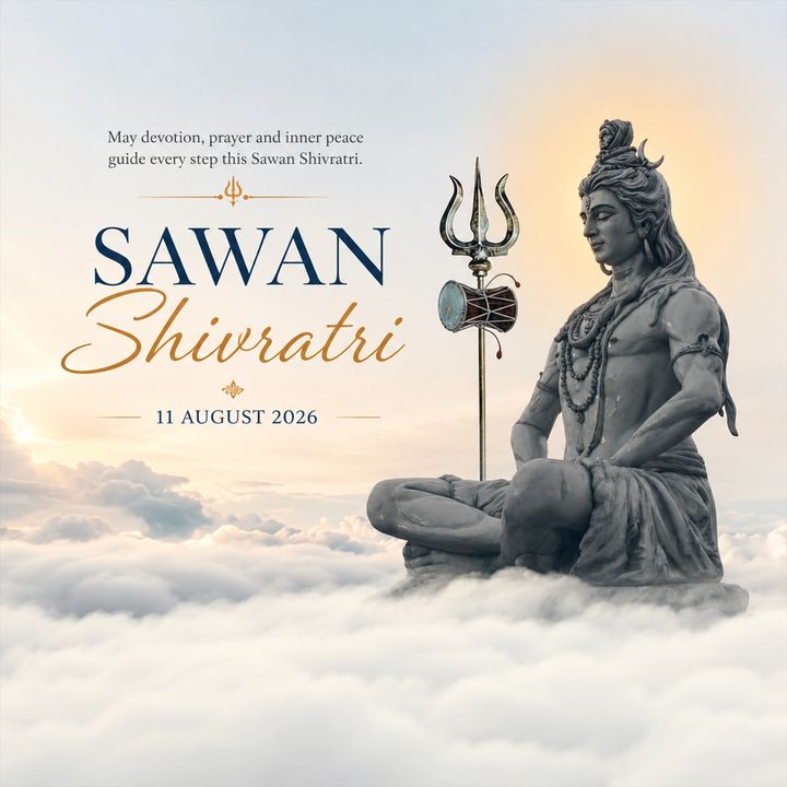 Sawan Shivratri 4 poster design