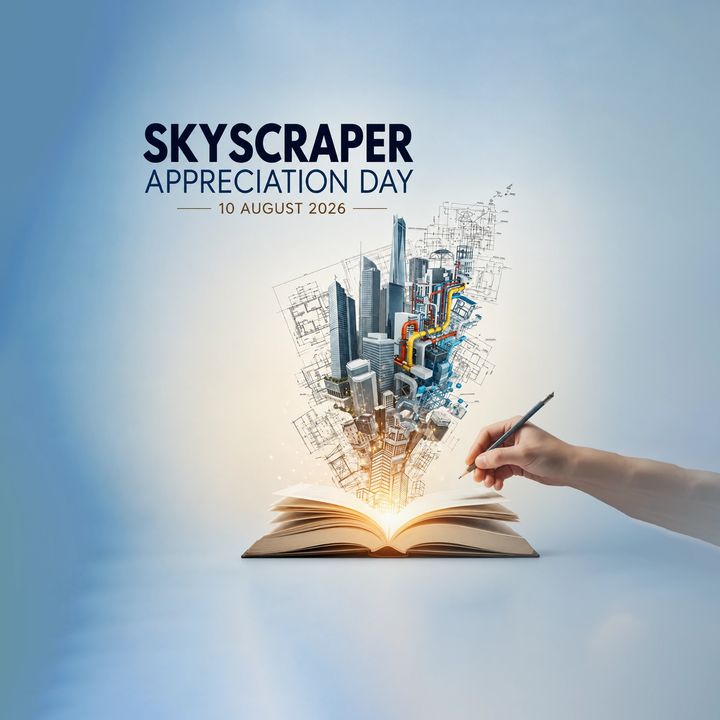 Skyscraper Appreciation Day 3 poster design