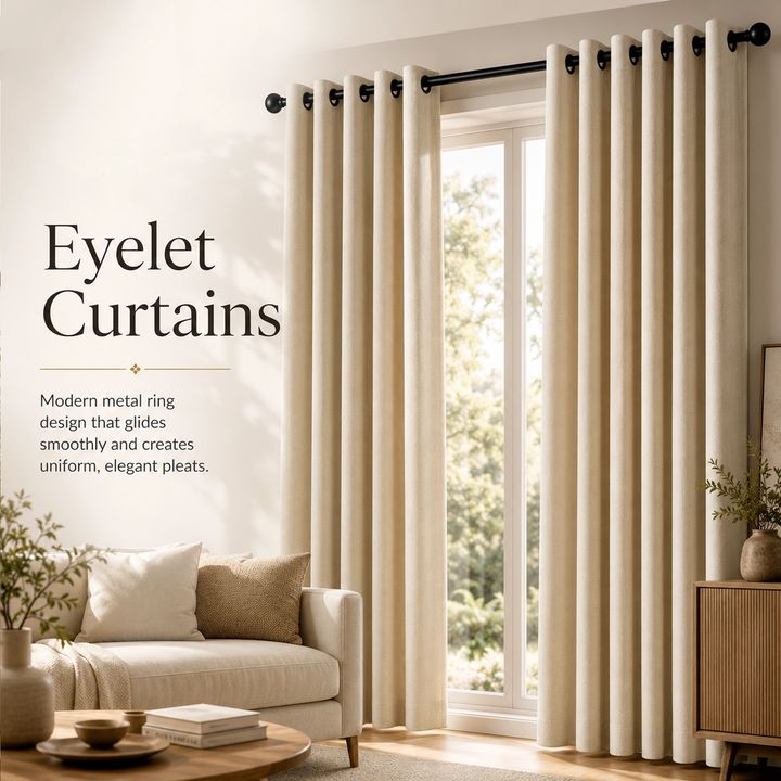 Curtains and Home Furnishing5 poster design
