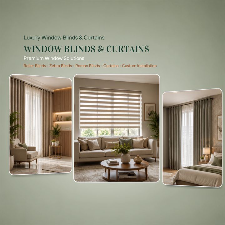 Curtains and Home Furnishing7 poster design