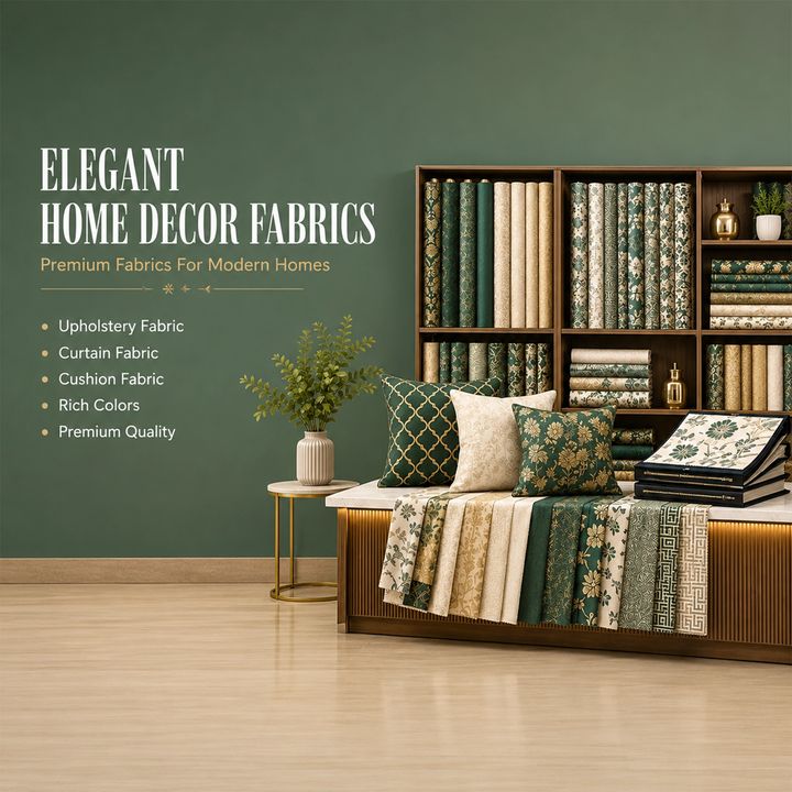 Curtains and Home Furnishing10 poster design