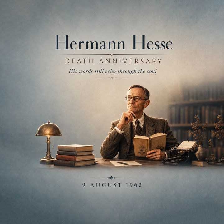 Hermann Hesse Punyatithi 03 poster design