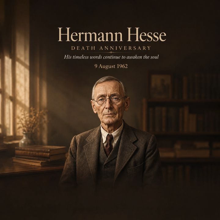 Hermann Hesse Punyatithi 04 poster design
