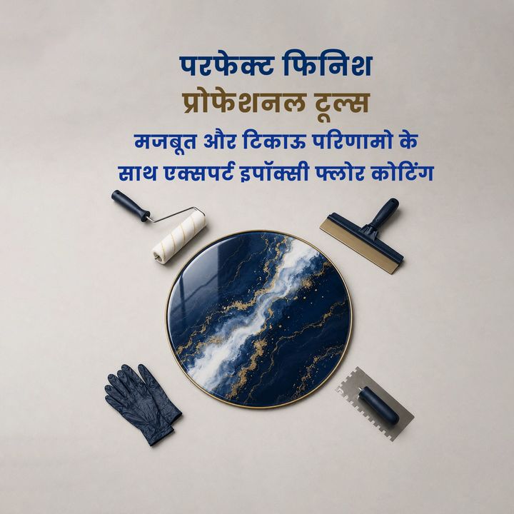 Epoxy Floor Coating4 – Construction & Contractors poster design