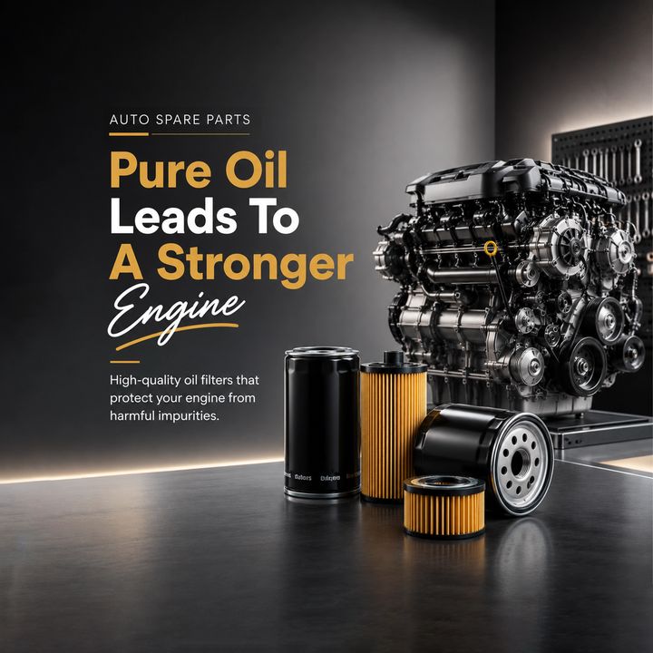 Auto Spare Parts 4 poster design
