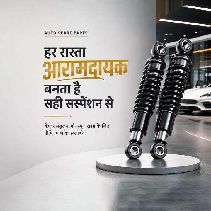 Auto Spare Parts 8 poster design