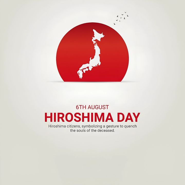 Hiroshima Day 2 poster design