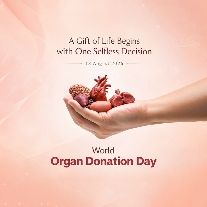 World Organ Donation Day 2 poster design