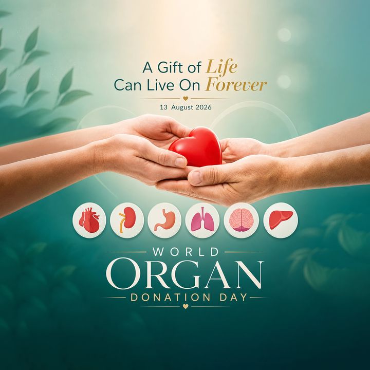 World Organ Donation Day 3 poster design