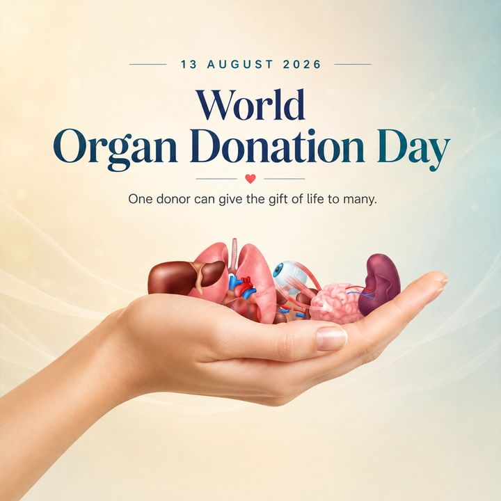 World Organ Donation Day 5 poster design