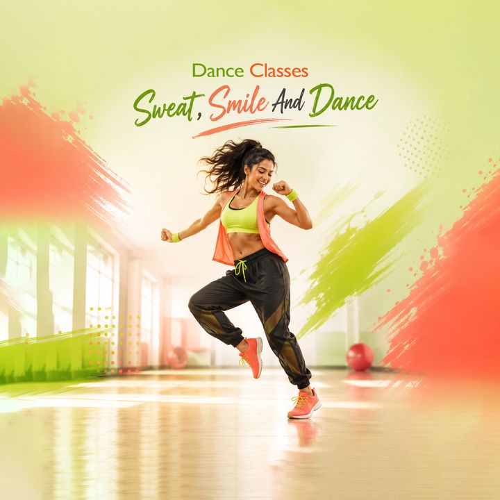Dance Classes 7 poster design