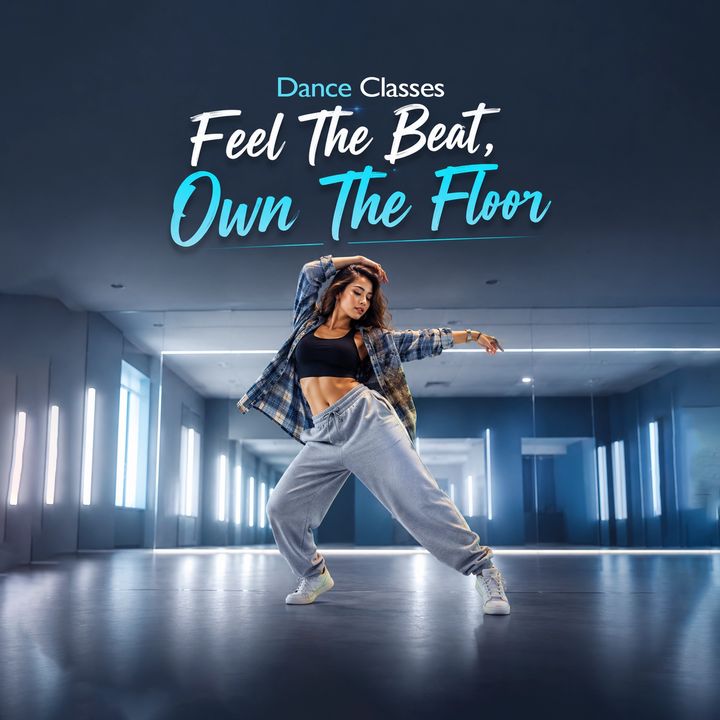 Dance Classes 10 poster design