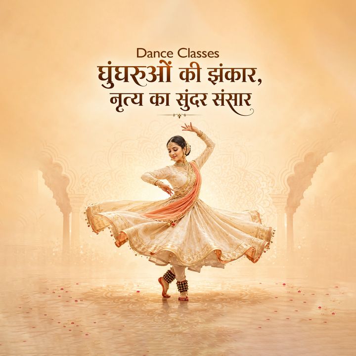 Dance Classes 15 poster design