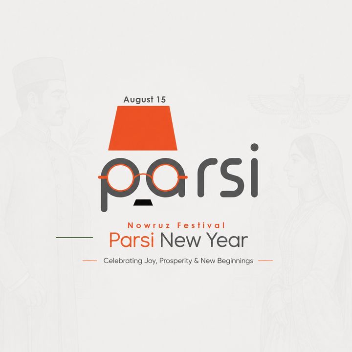 Parsi New Year 3 poster design