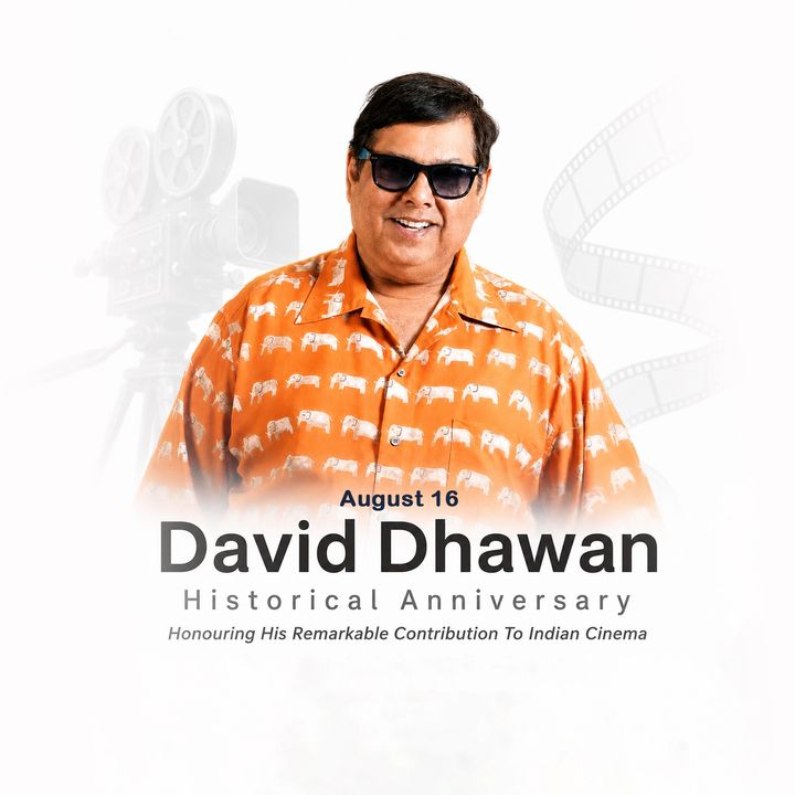 David Dhawan 2 poster design