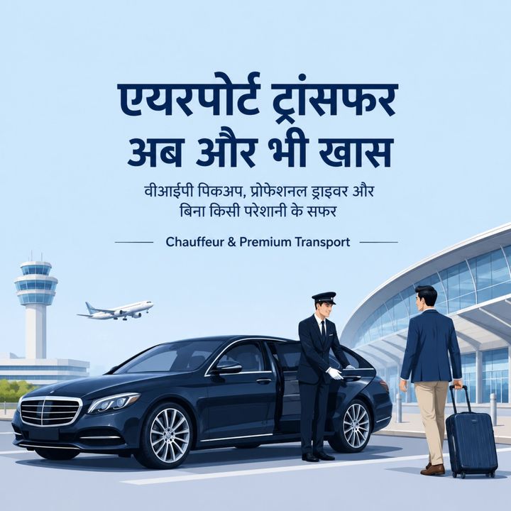 Airport Transfer 19 – Taxi Rentals & Garages & Showrooms poster design