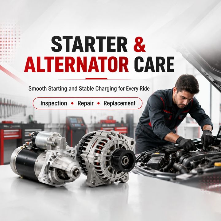 Auto Electric Shops 7 poster design