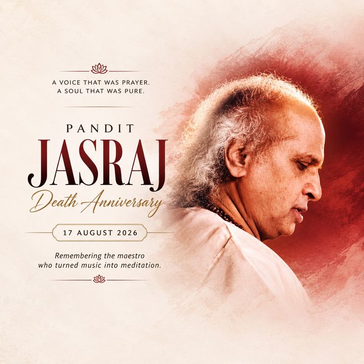 Pandit Jasraj 4 poster design