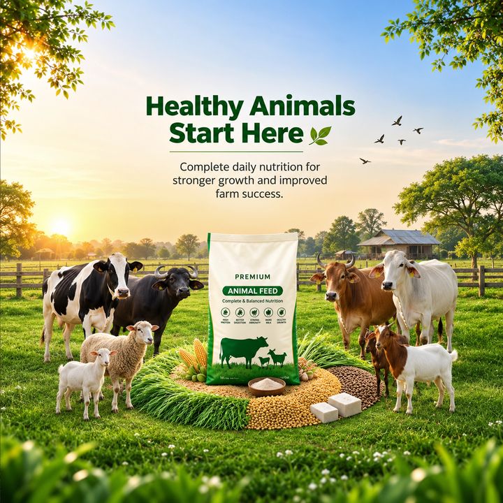 Animal Feed 2 poster design