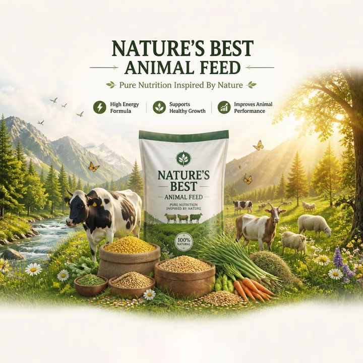 Animal Feed 15 poster design