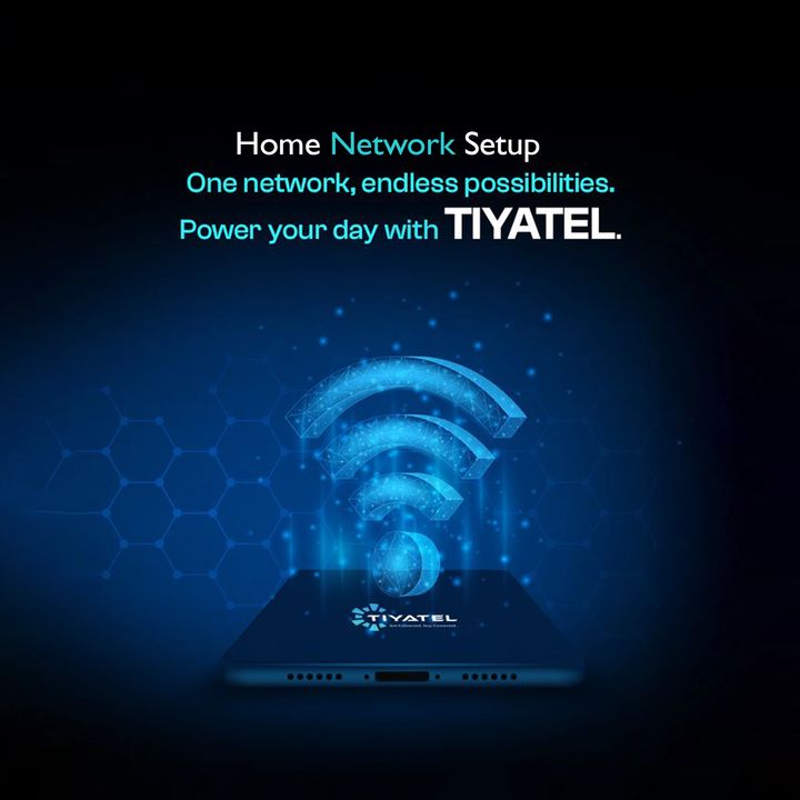 Home Network Setup & Troubleshooting 2 – Mobile, Computer & Electronics poster design