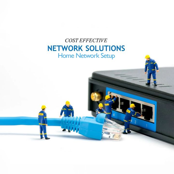 Home Network Setup & Troubleshooting 5 – Mobile, Computer & Electronics poster design