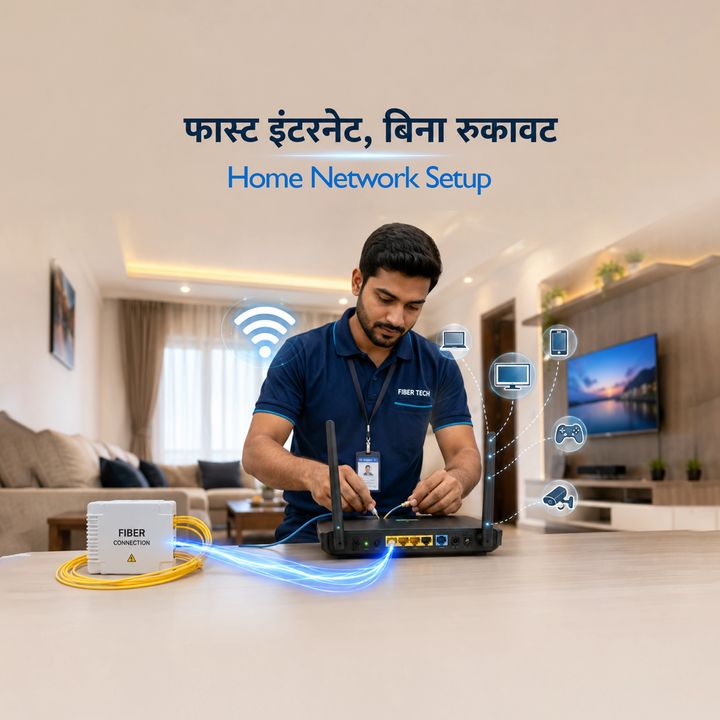 Home Network Setup & Troubleshooting 19 – Mobile, Computer & Electronics poster design