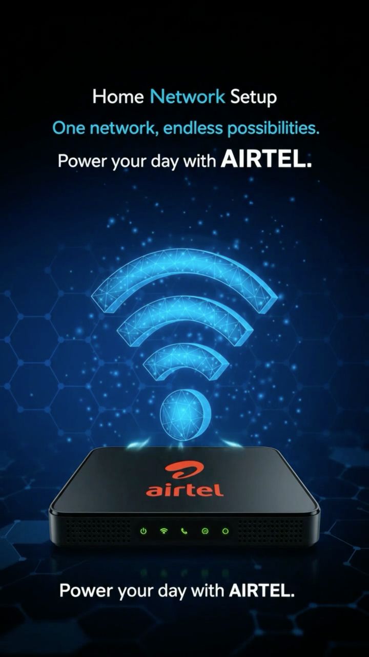 Home Network Setup 7 poster design