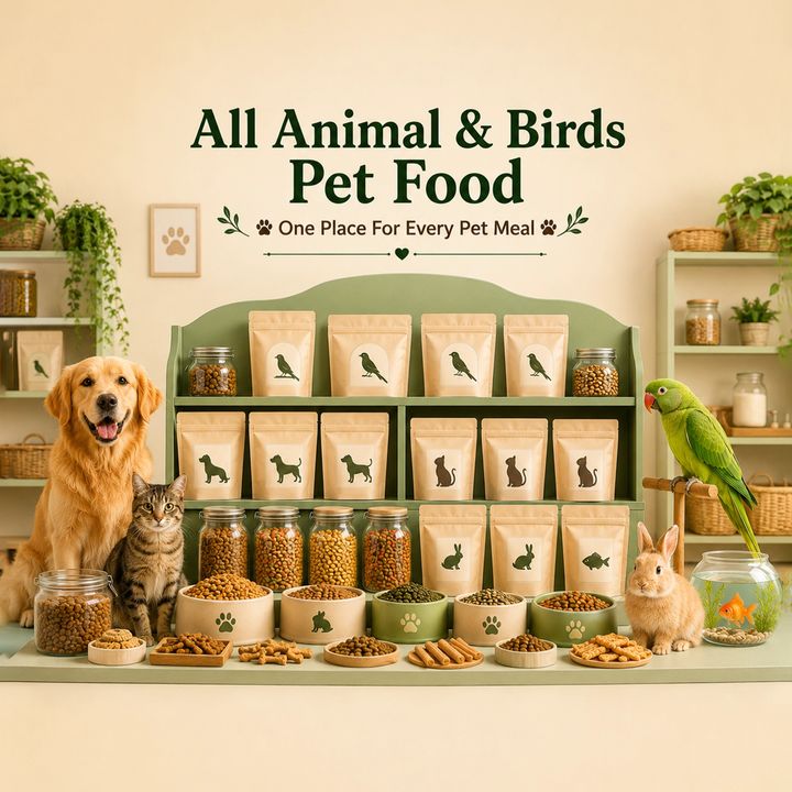Pet Food 4 poster design
