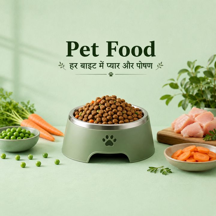 Pet Food 18 poster design