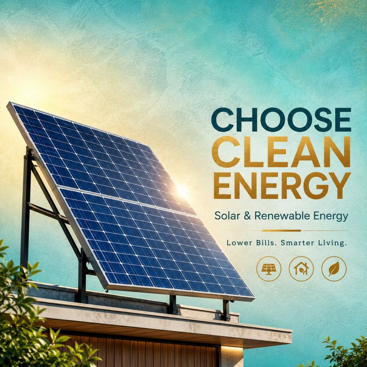 Solar Installation Service 9 poster design