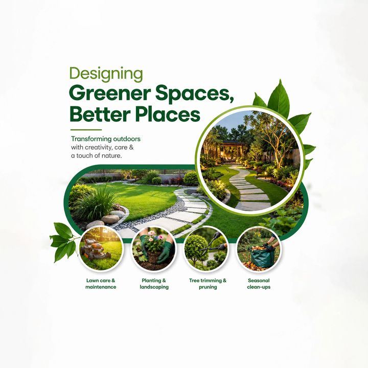 Landscaping 1 poster design