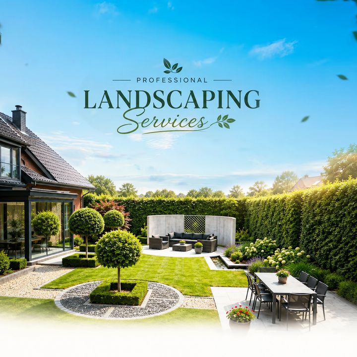 Landscaping 5 poster design