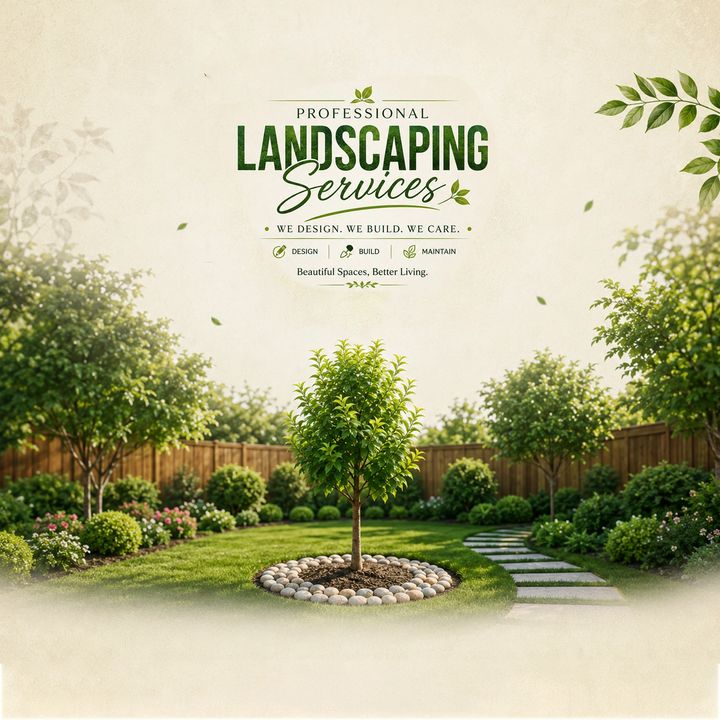 Landscaping 8 poster design