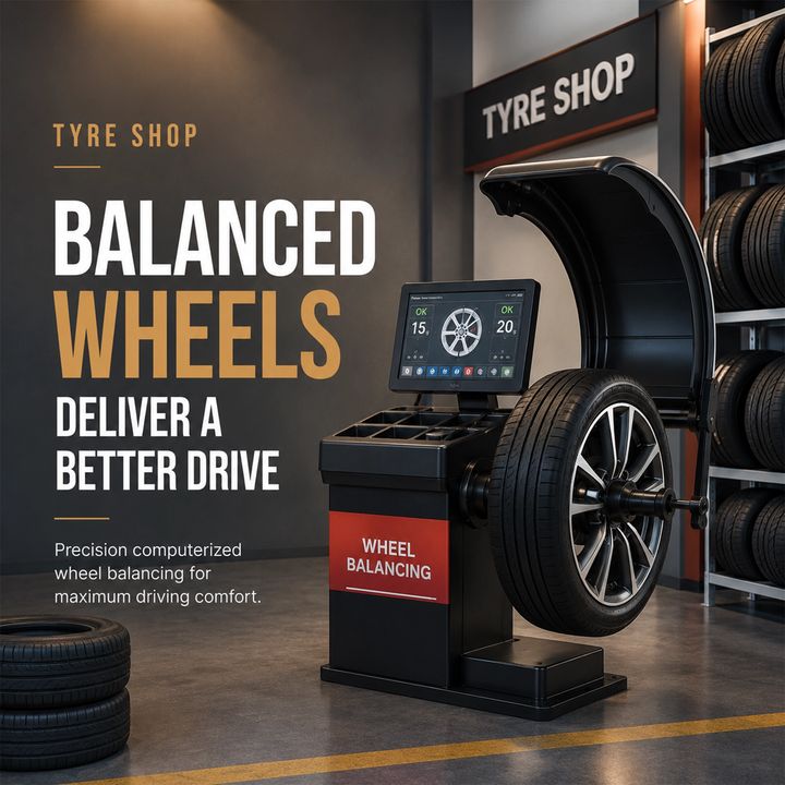 Tyre Shop 11 poster design
