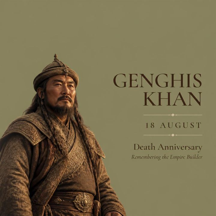 Genghis Khan 1 poster design