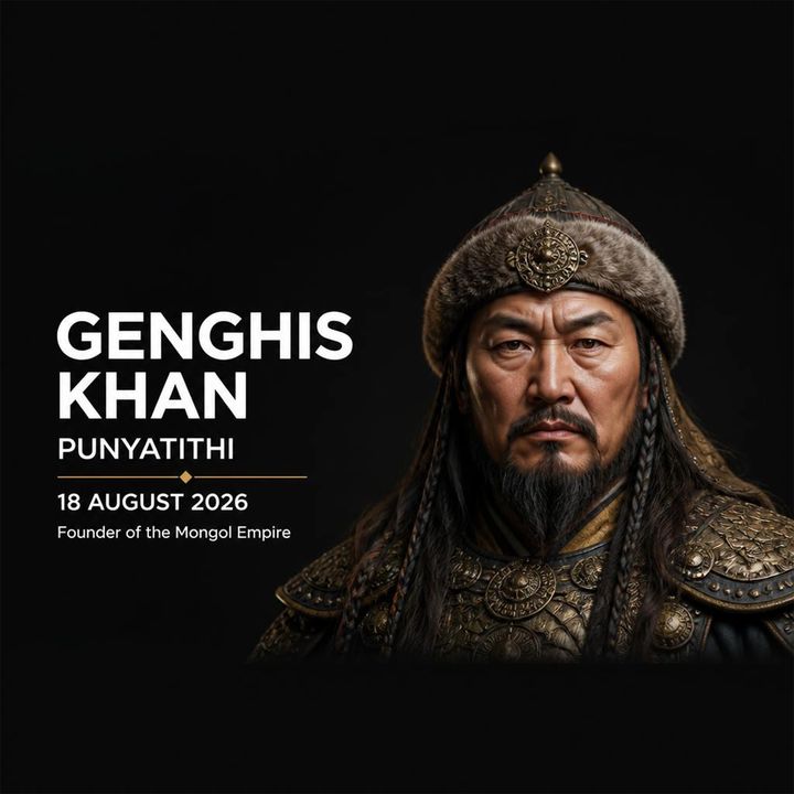 Genghis Khan 3 poster design
