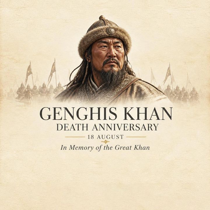 Genghis Khan 4 poster design