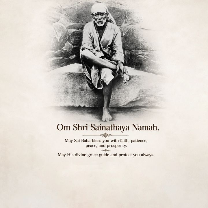 Sai Baba – Devotional & Bhakti poster design