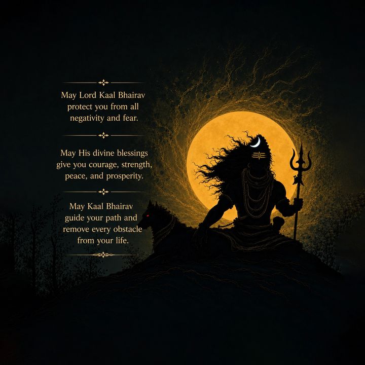 Kaal Bhairav – Devotional & Bhakti poster design