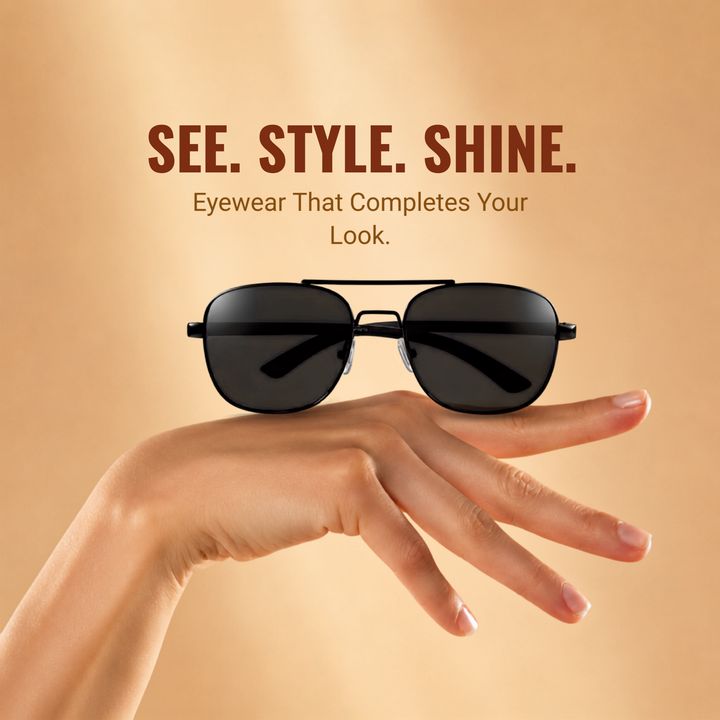 Eyewear / Optical 23 poster design