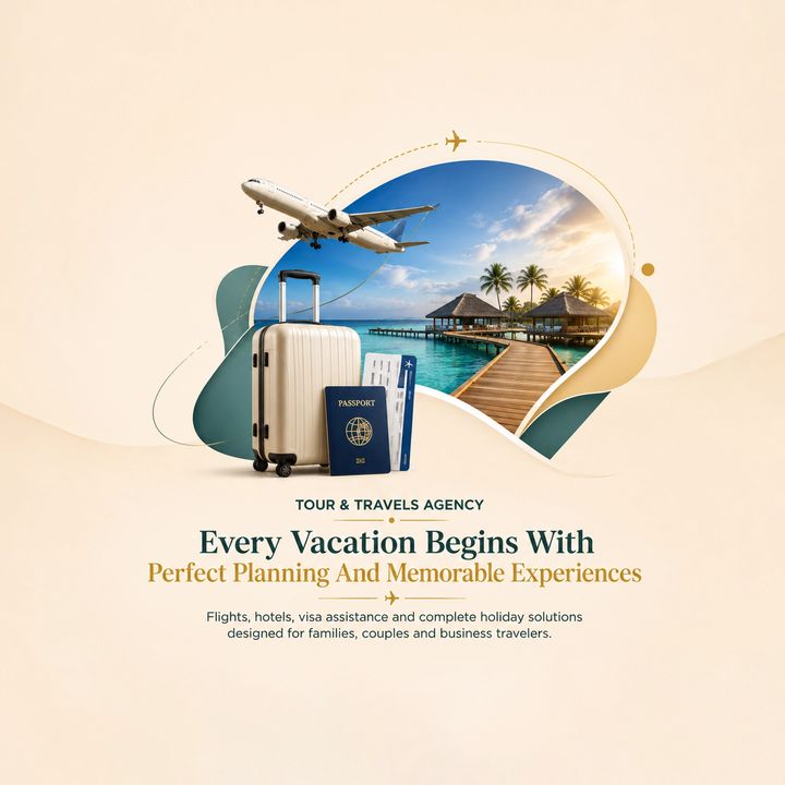 Tour & Travels Agency 7 poster design
