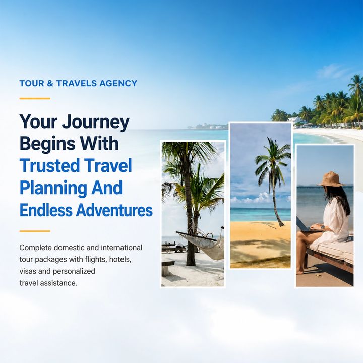 Tour & Travels Agency 9 poster design