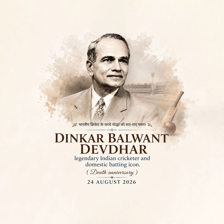 Dinkar Balwant Devdhar 3 poster design