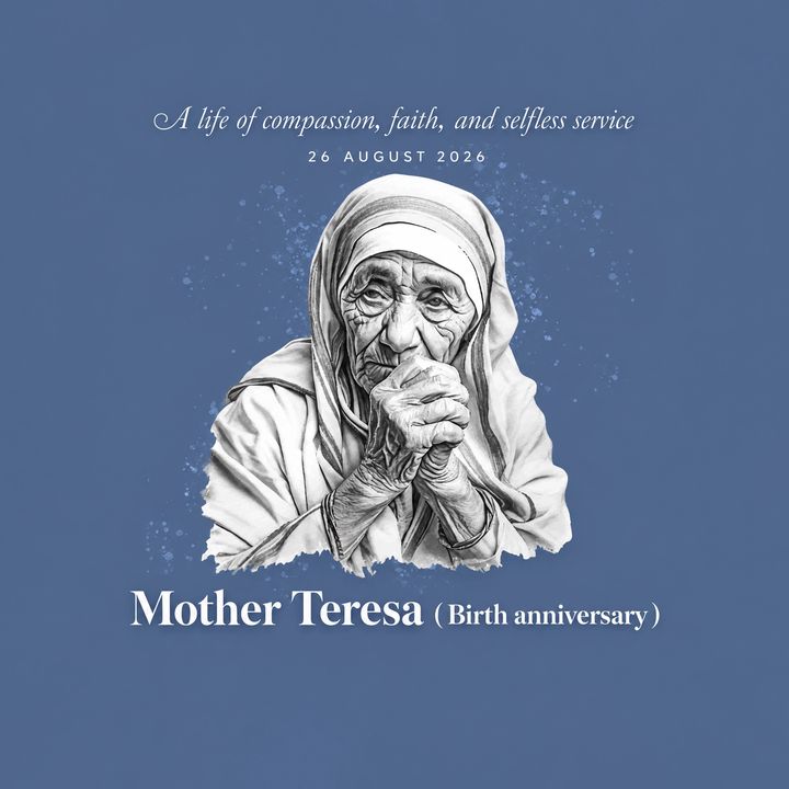 Mother Teresa 1 poster design
