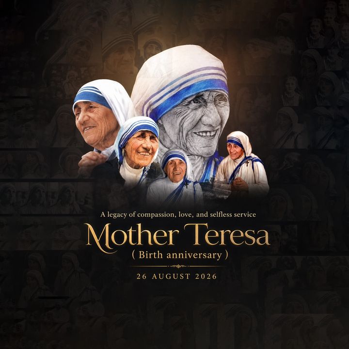 Mother Teresa 2 poster design